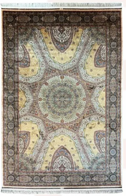 9056K-BEJ-Lacivert - Nabaataa Karpet